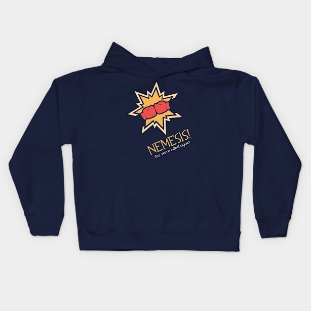 Nemesis! Kids Hoodie by cunningmunki